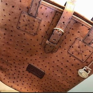 Dooney & Bourke Ostrich Bucket Tote